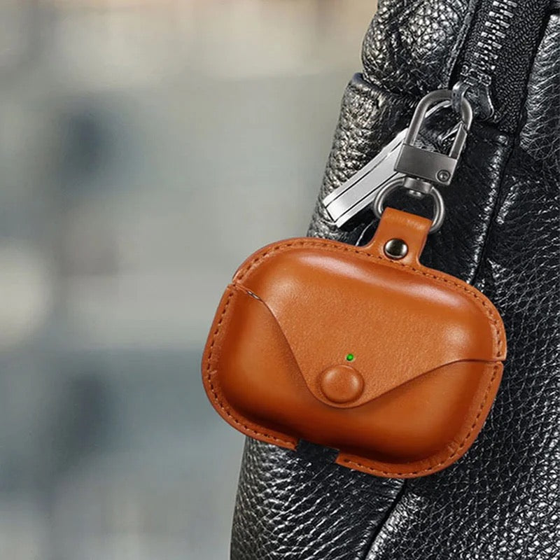 Premium Luxury Leather Airpod Case