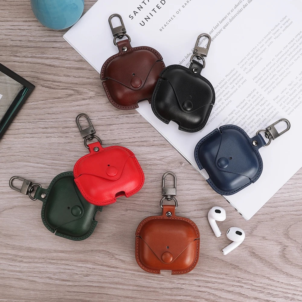 Premium Luxury Leather Airpod Case