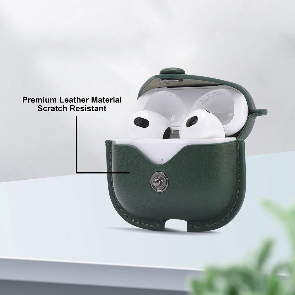 Premium Luxury Leather Airpod Case