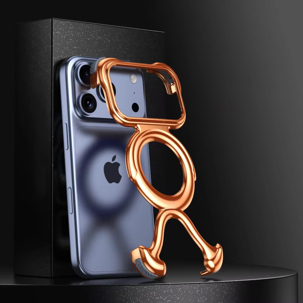 Premium Aluminium Pre-Order Ring Skeleton iPhone Sleek Metal Rimless Bumper Case