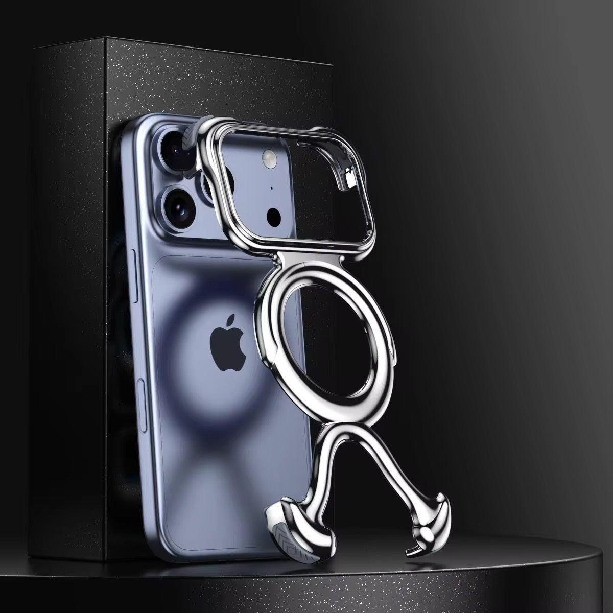 Premium Aluminium Pre-Order Ring Skeleton iPhone Sleek Metal Rimless Bumper Case