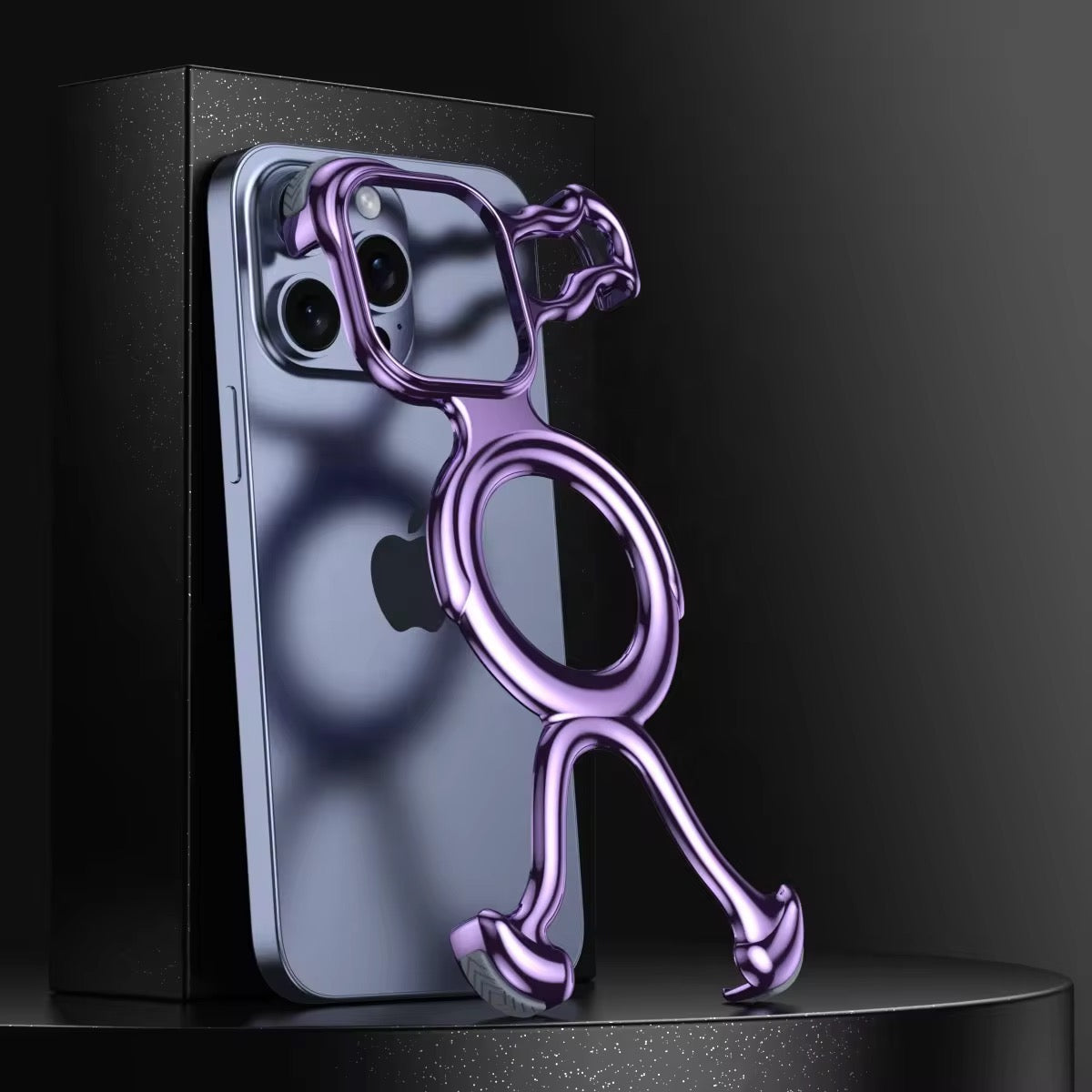 Premium Aluminium Pre-Order Ring Skeleton iPhone Sleek Metal Rimless Bumper Case