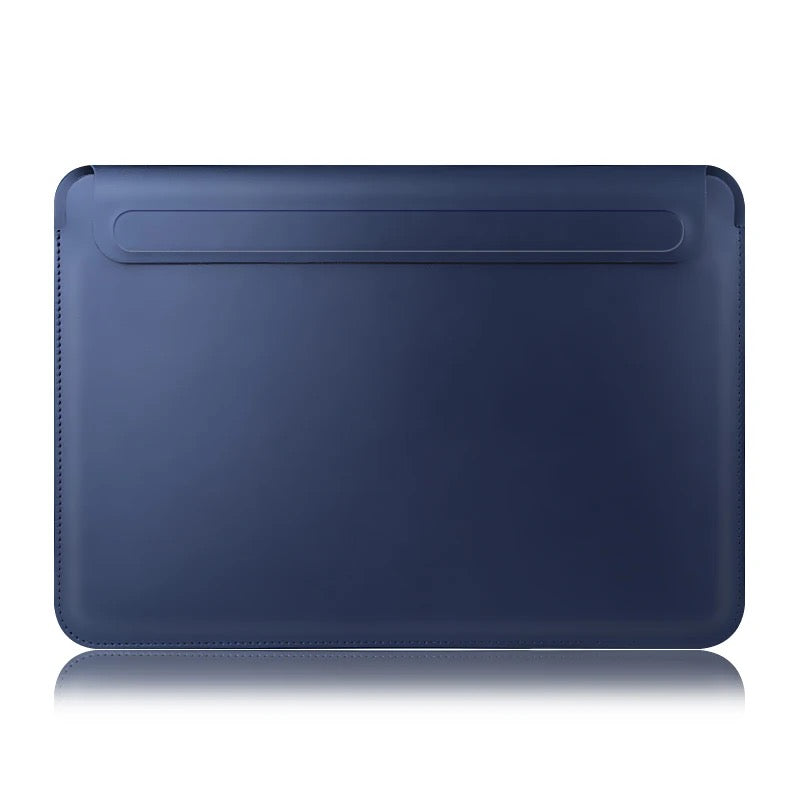 Macbook Laptop Bag Premium Faux Leather Sleeve Lightweight With Magnetic Closure