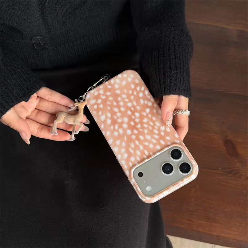 Deer Pendant Charm Hanging iPhone Pre-Order Case