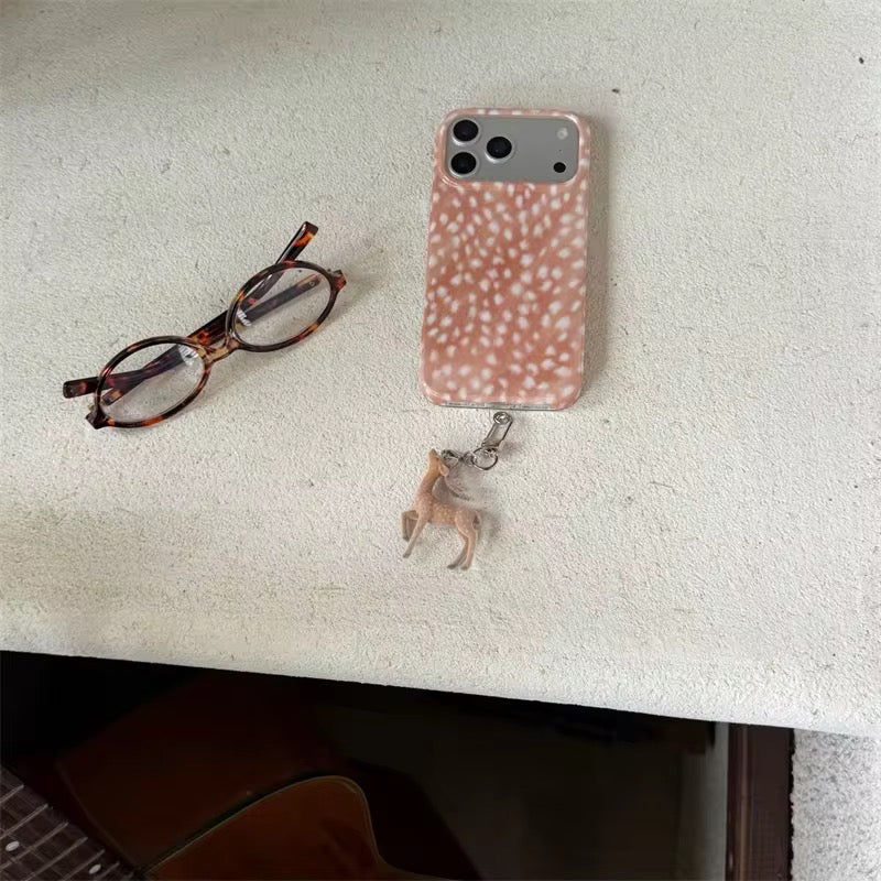 Deer Pendant Charm Hanging iPhone Pre-Order Case