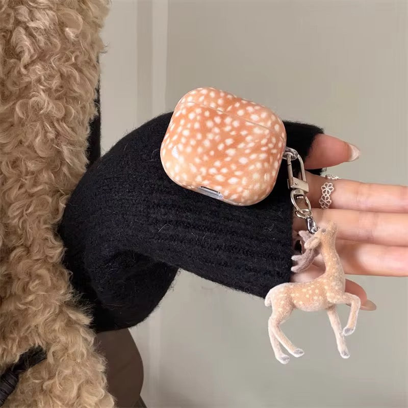 Deer Pendant Charm Hanging Airpod Pre-Order Case