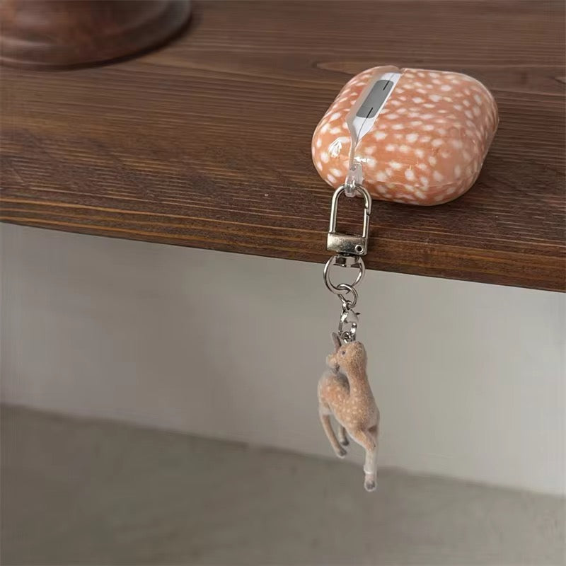 Deer Pendant Charm Hanging Airpod Pre-Order Case
