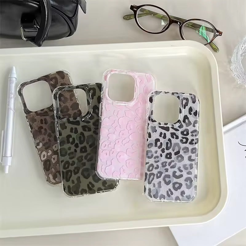 Leopard Star Charm Hanging iPhone Pre-Order Case