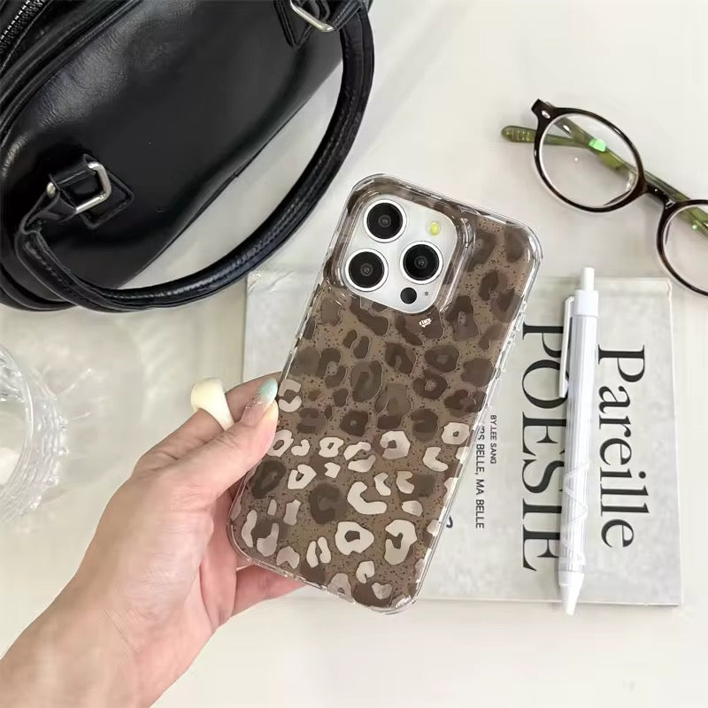 Leopard Star Charm Hanging iPhone Pre-Order Case