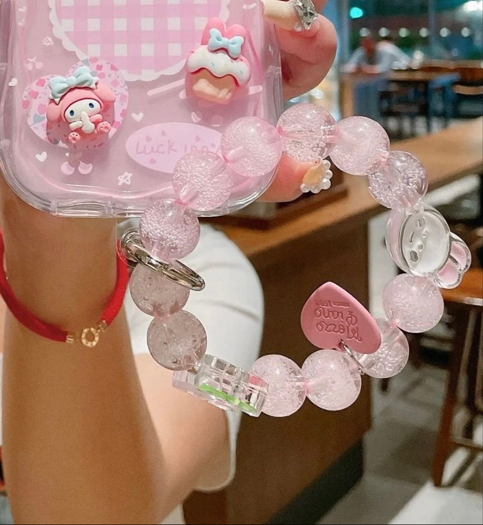 Pink Lanyard Bracelet Accesssory