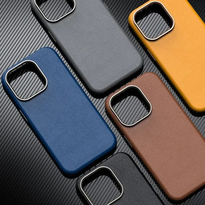 Premium Luxury Leather iPhone Case