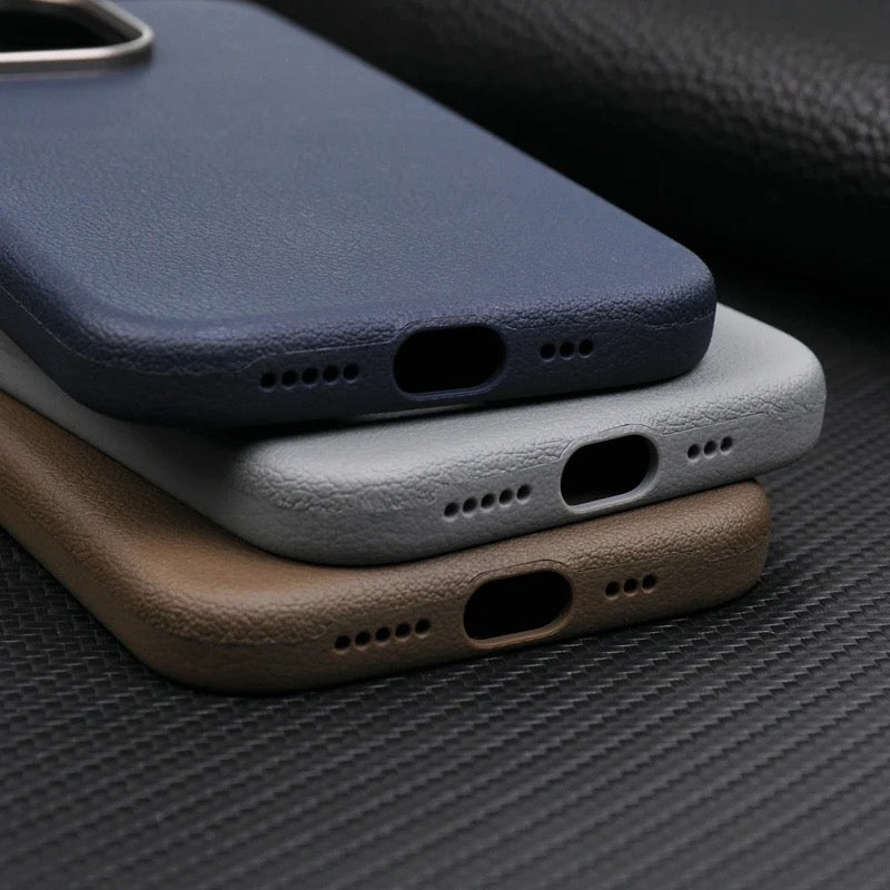 Premium Luxury Leather iPhone Case