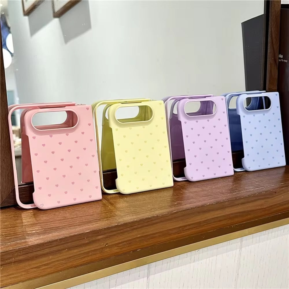 Korean Hearts Hard iPhone Duo Fold Pre-Order iPhone Case