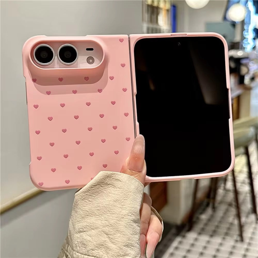 Korean Hearts Hard iPhone Duo Fold Pre-Order iPhone Case
