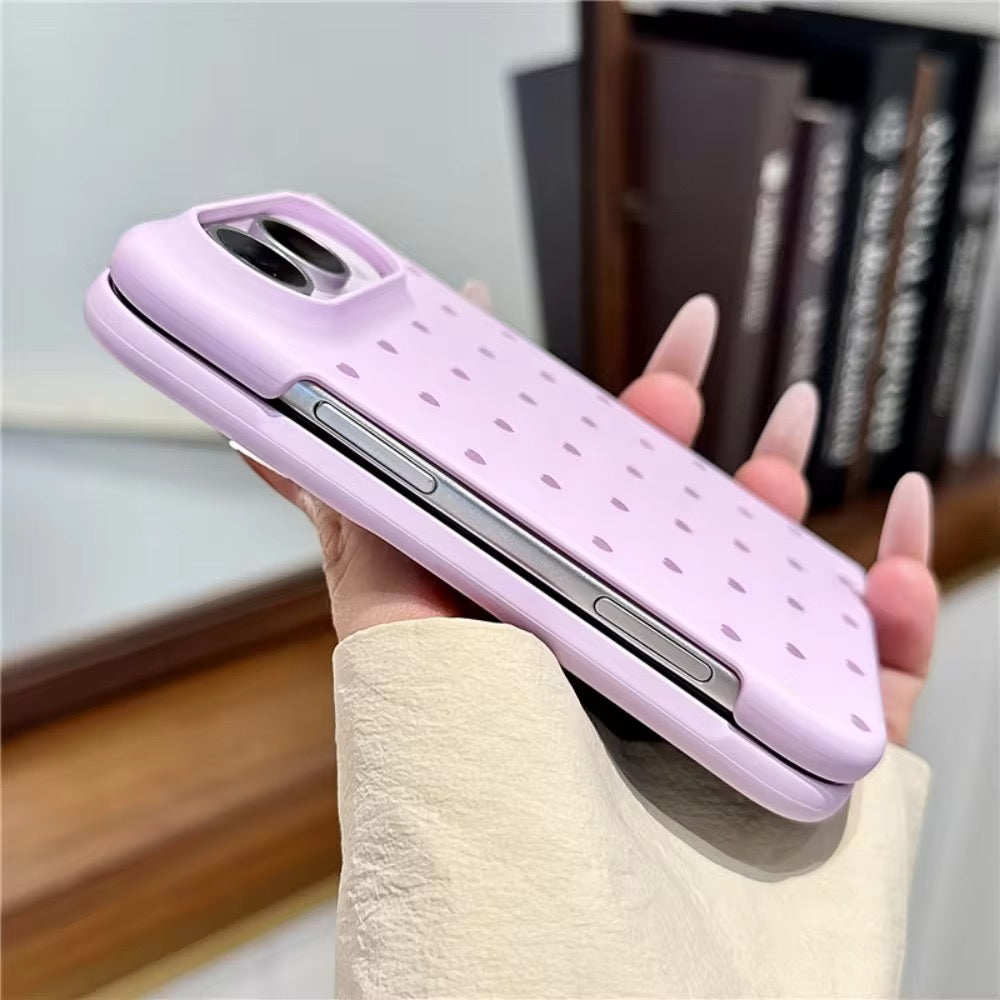 Korean Hearts Hard iPhone Duo Fold Pre-Order iPhone Case