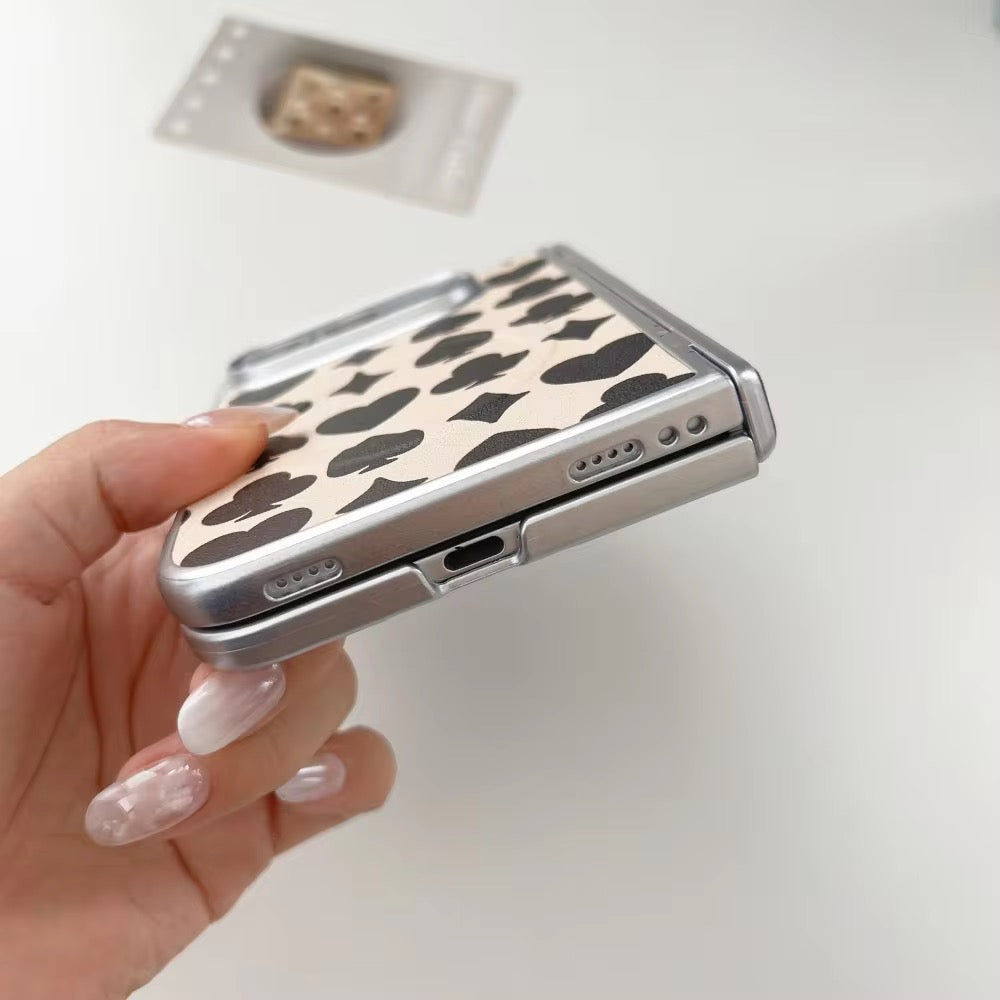 Elegant Hearts Deck Cards Magsafe iPhone Duo Fold Pre-Order iPhone Case