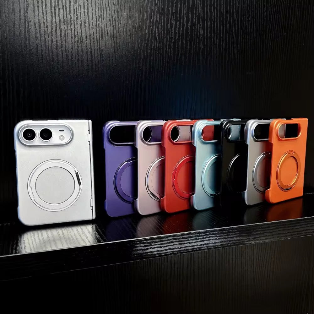 Trendy Hinge Guard Anti Drop Magentic Holder iPhone Duo Fold Pre-Order iPhone Case