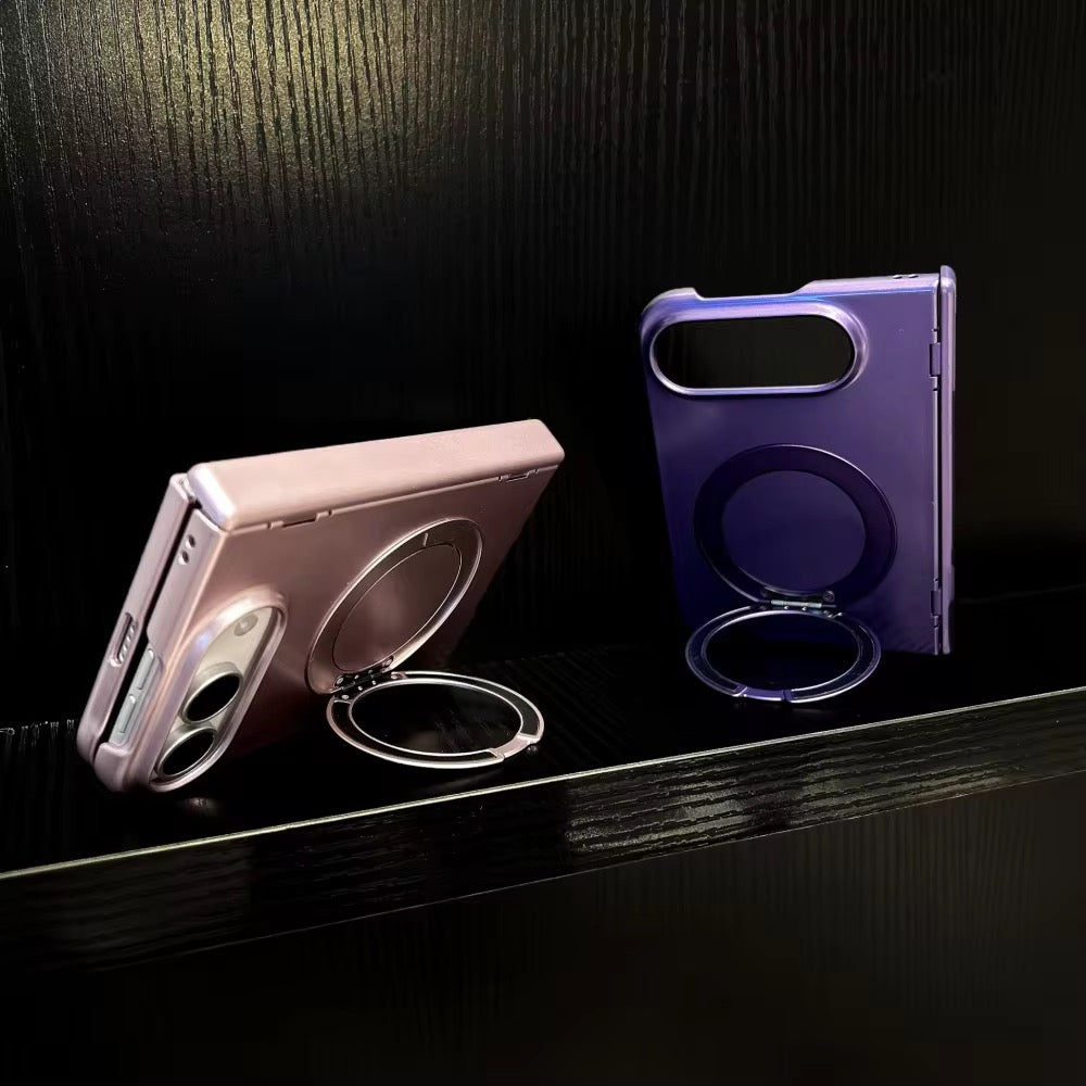 Trendy Hinge Guard Anti Drop Magentic Holder iPhone Duo Fold Pre-Order iPhone Case