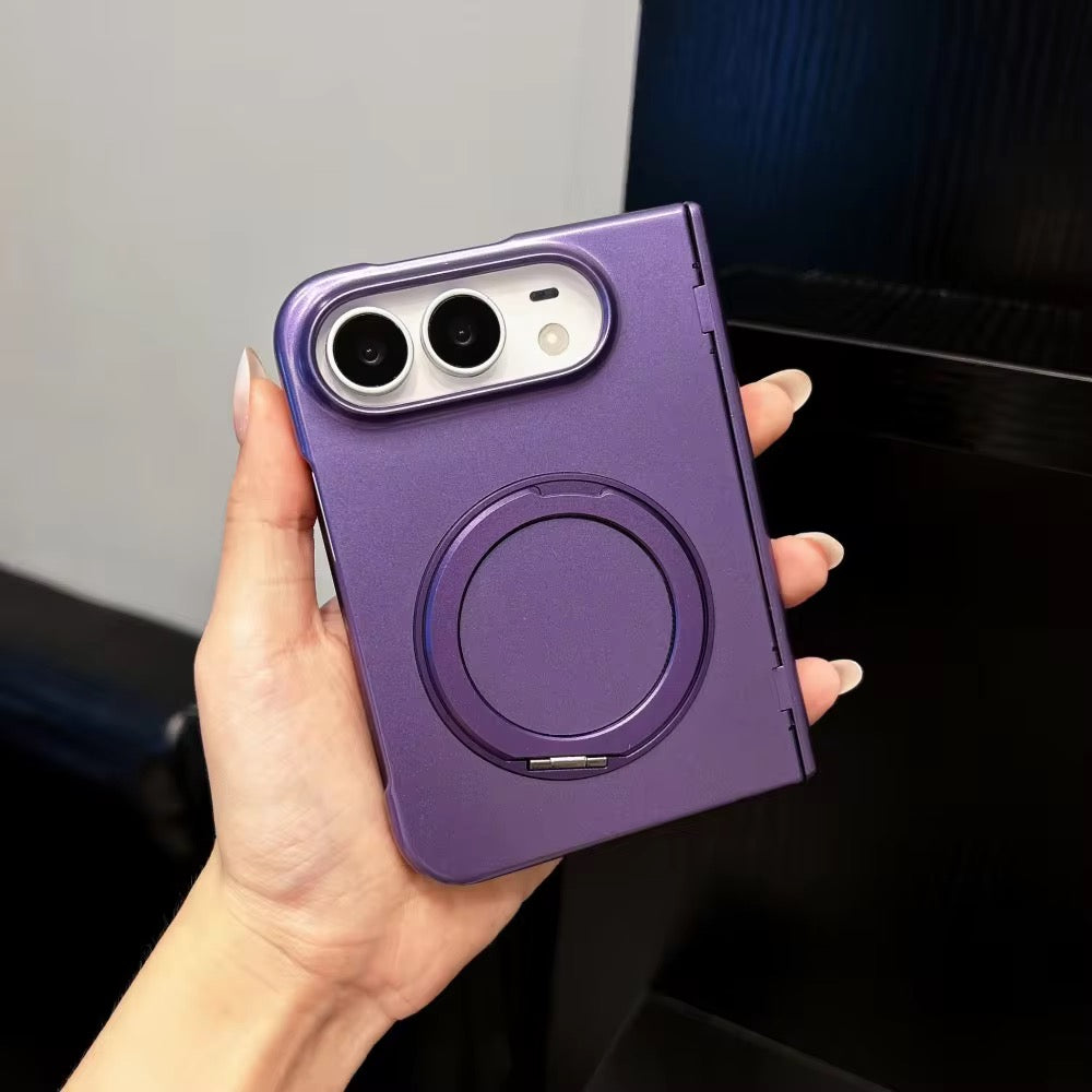 Trendy Hinge Guard Anti Drop Magentic Holder iPhone Duo Fold Pre-Order iPhone Case