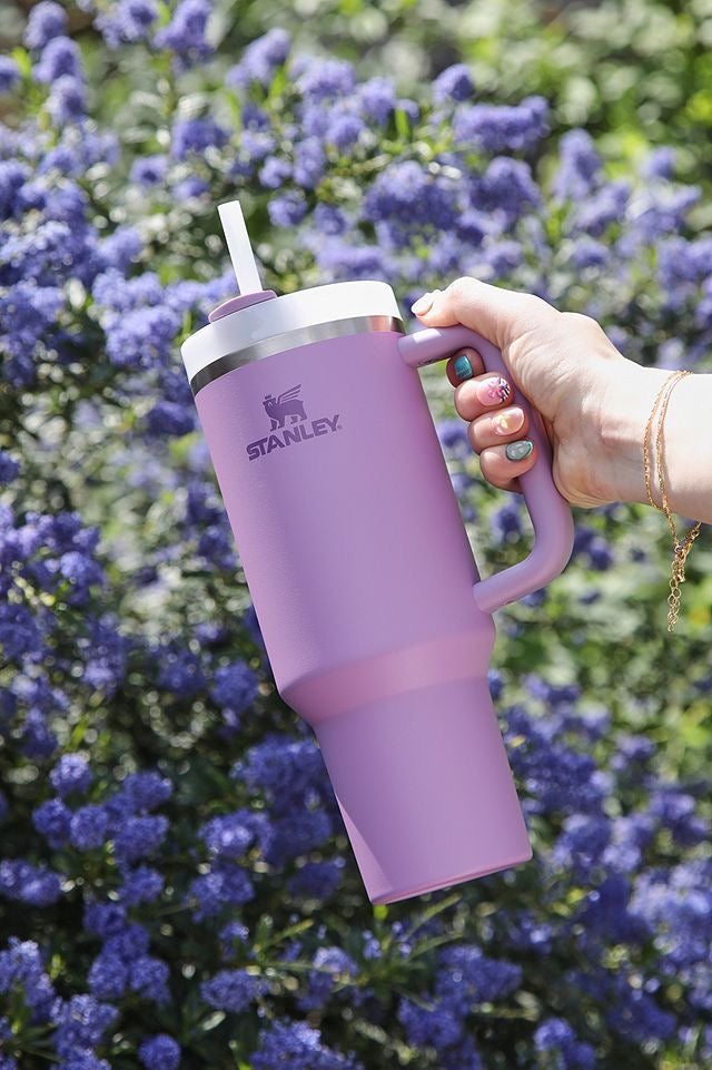 Luxury Branded Stainless Steel Vacuum Insulated Tumbler With Lid & Straw