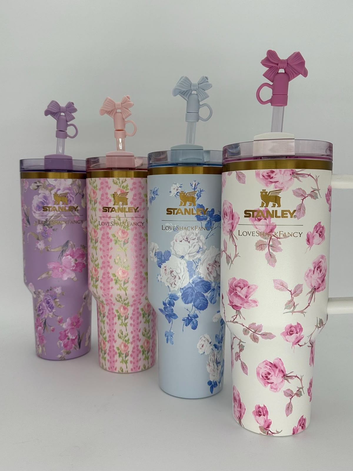 LoveShackFancy Tumbler Pre-Order The Quencher H2.0 Tumbler 40 OZ With Lid & Straw