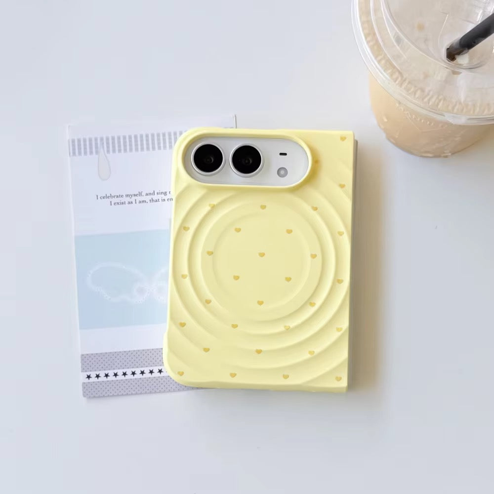 Korean Hearts Hard Magsafe Magnetic iPhone Duo Fold Pre-Order iPhone Case