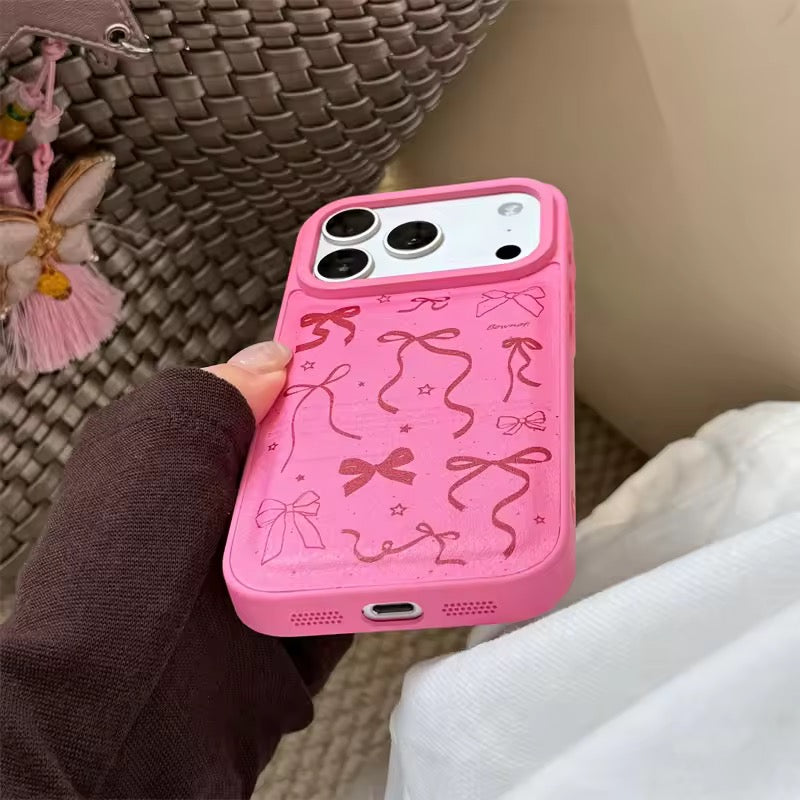 Rose Bow Pink iPhone Pre-Order Case