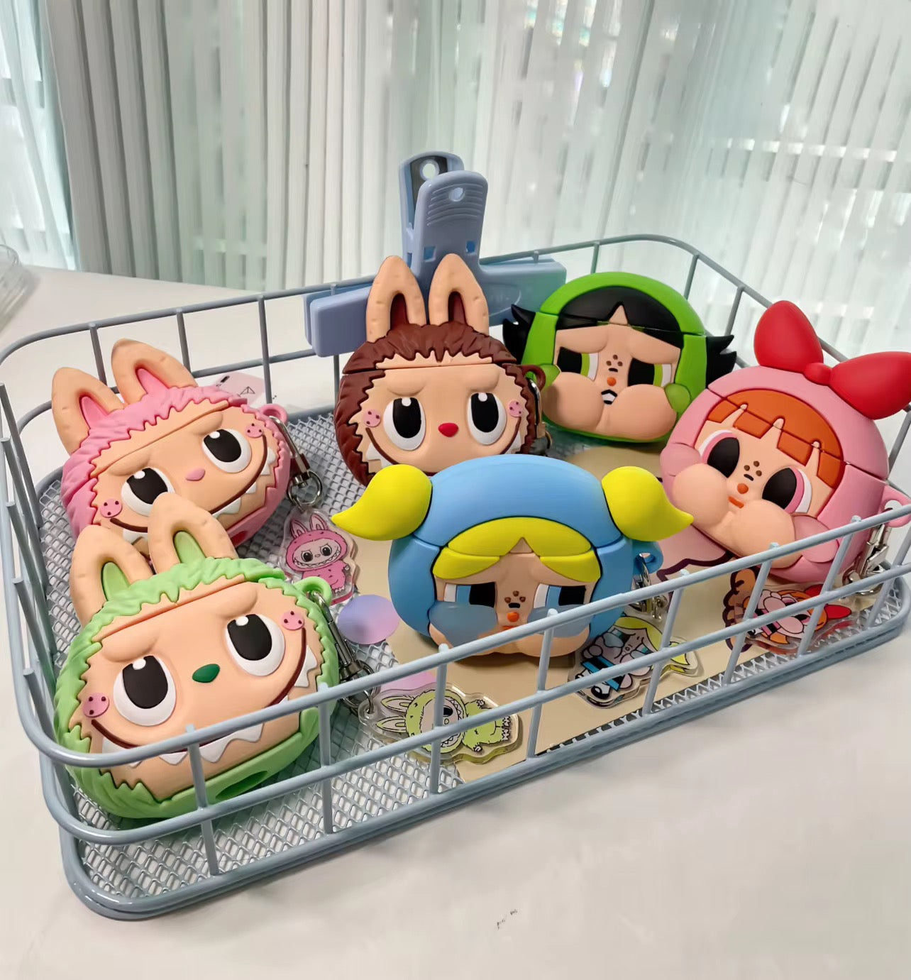 3D Labubu Airpod Case With Hanging