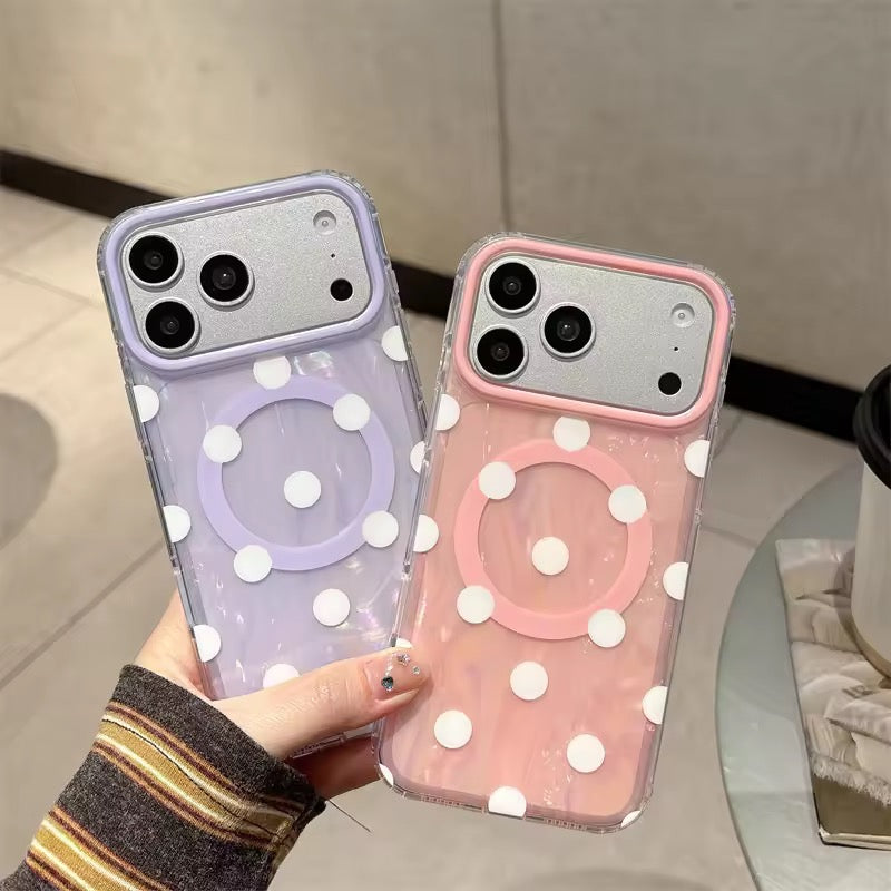 Magnetic Polka Dots Magsafe Pre-Order iPhone Case