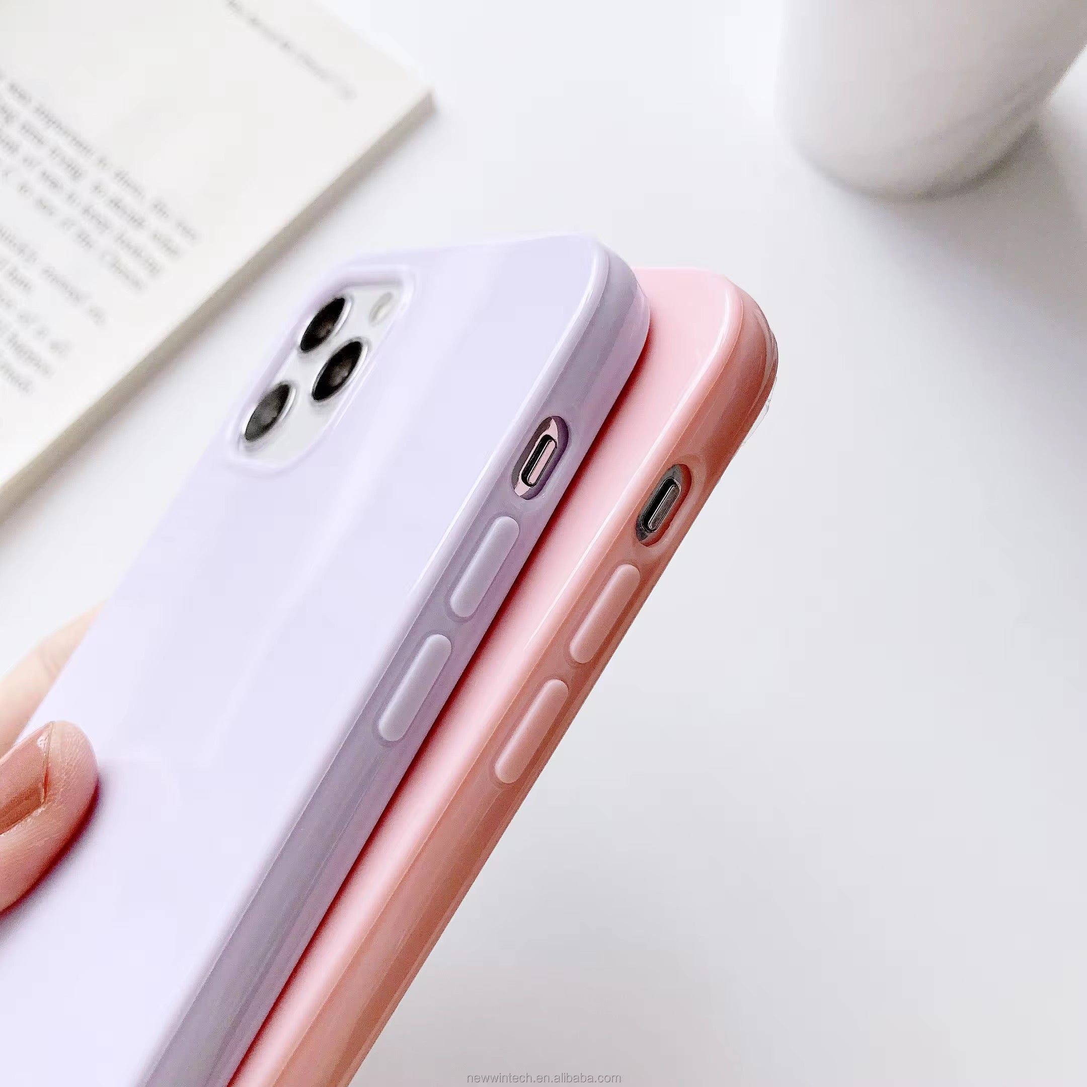 iPhone Neon Glossy Color Soft Silicone Cases