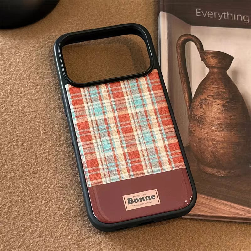 Vintage Wine Glossy Black Bumper Pre-Order iPhone Case