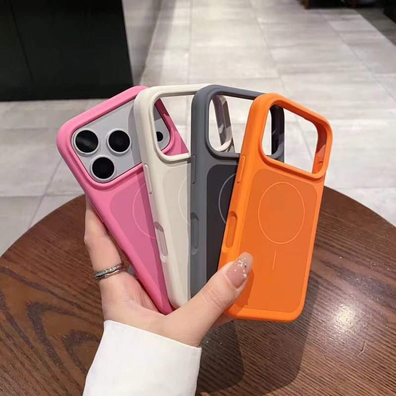 Double Layer Magsafe Liquid Silicone Pre-Order Magnetic iPhone Case