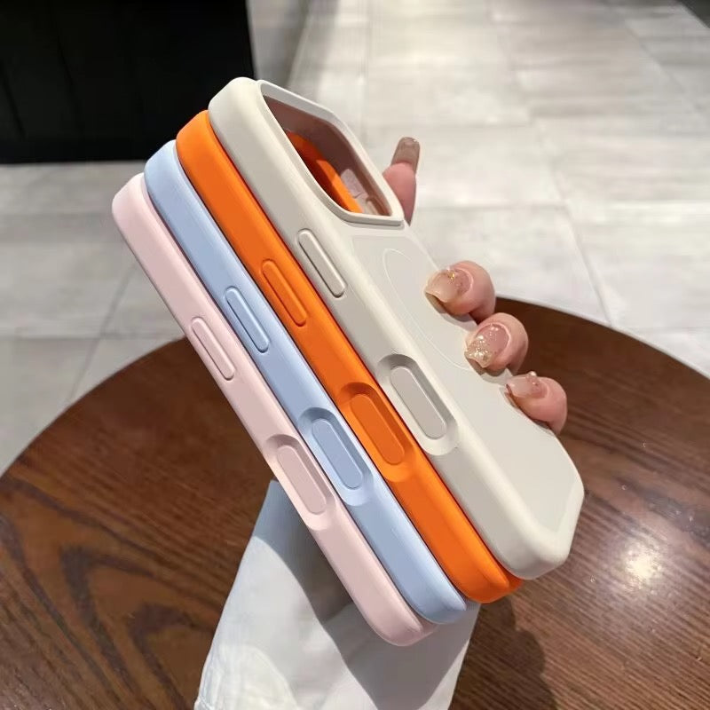Double Layer Magsafe Liquid Silicone Pre-Order Magnetic iPhone Case