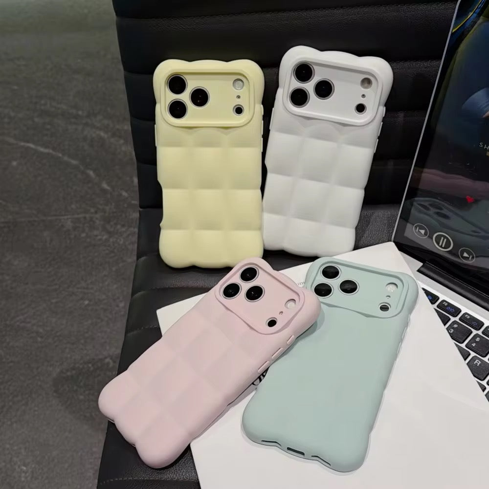 Camera Lens Protection Fluffy Cloud Silicone Pre-Order iPhone Case