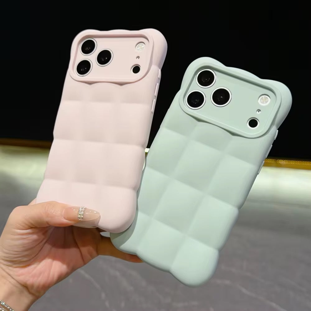 Camera Lens Protection Fluffy Cloud Silicone Pre-Order iPhone Case