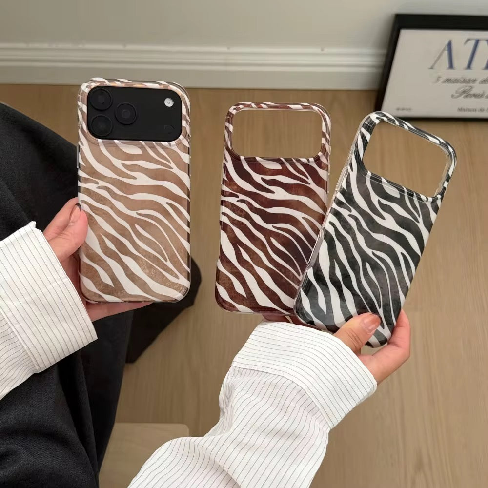 3 Color Zebra Print Pre-Order iPhone Case