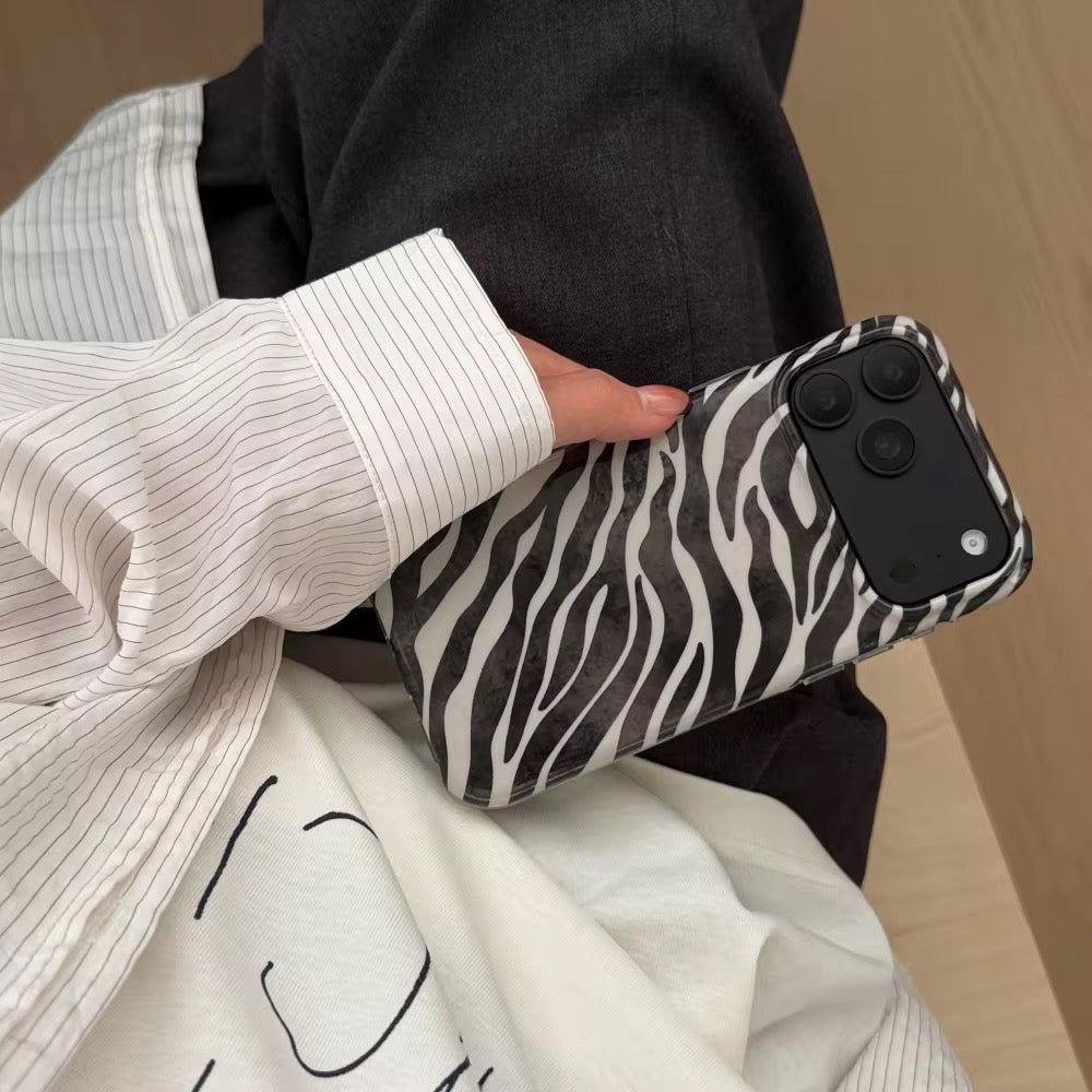 3 Color Zebra Print Pre-Order iPhone Case