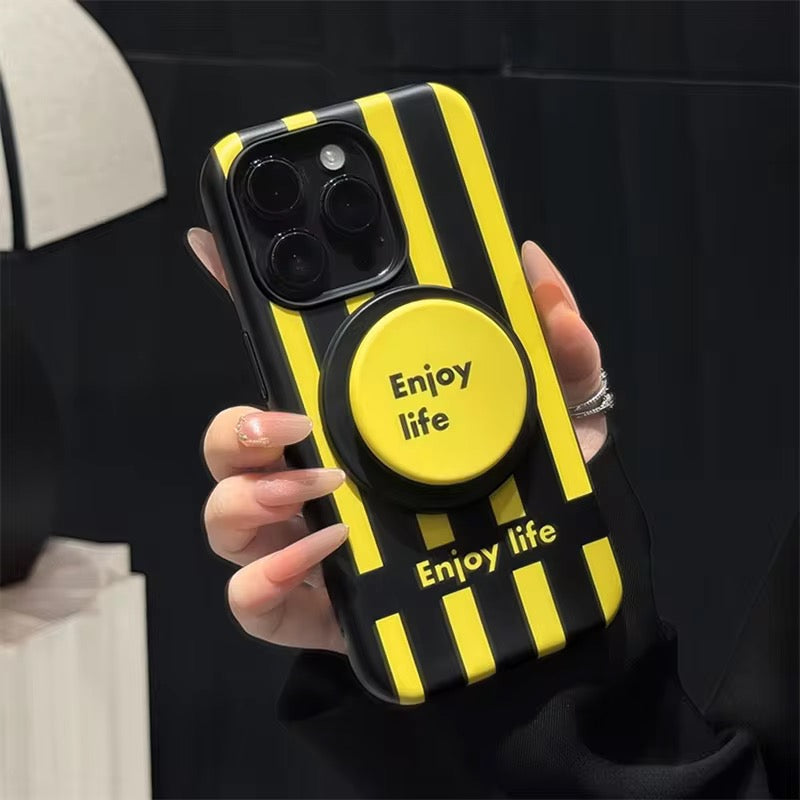 Enjoy Life European American Style Magsafe Magnetic Phone Holder iPhone Pre-Order Case