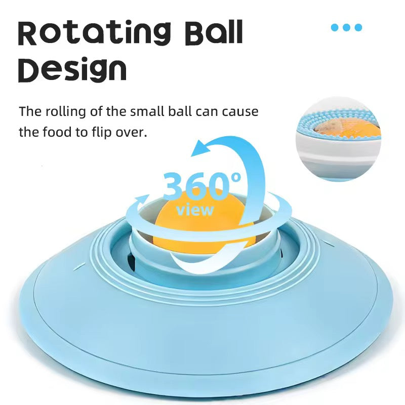 Pet Anti-Tipping Slow Feeding Pre-Order Dog Cat Licking Fun Feeder Bowl