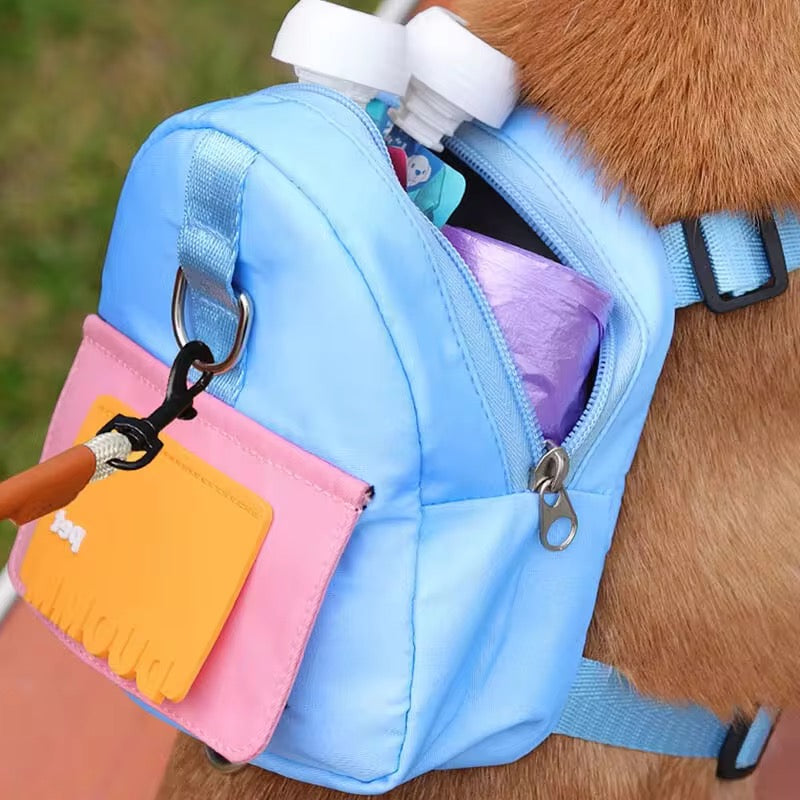 Pet Travel Hiking Dog Bagpack Pre-Order Adjustable Buckle Bag For Small & Medium Dogs