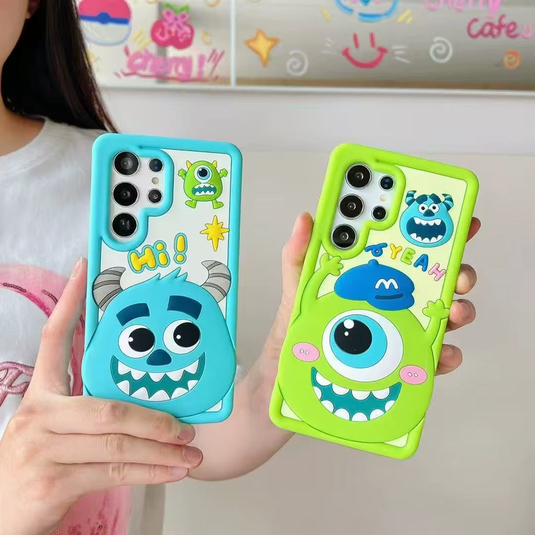 3D Samsung Green Eye Monster Edition Pre-Order Rubber Silicone Case