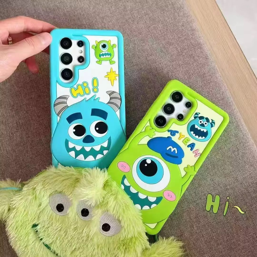 3D Samsung Green Eye Monster Edition Pre-Order Rubber Silicone Case