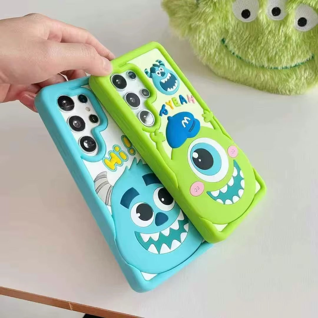 3D Samsung Green Eye Monster Edition Pre-Order Rubber Silicone Case