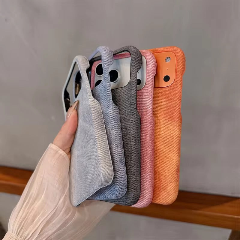 iPhone Magsafe Denim Fabric Pre-Order Magnetic Case