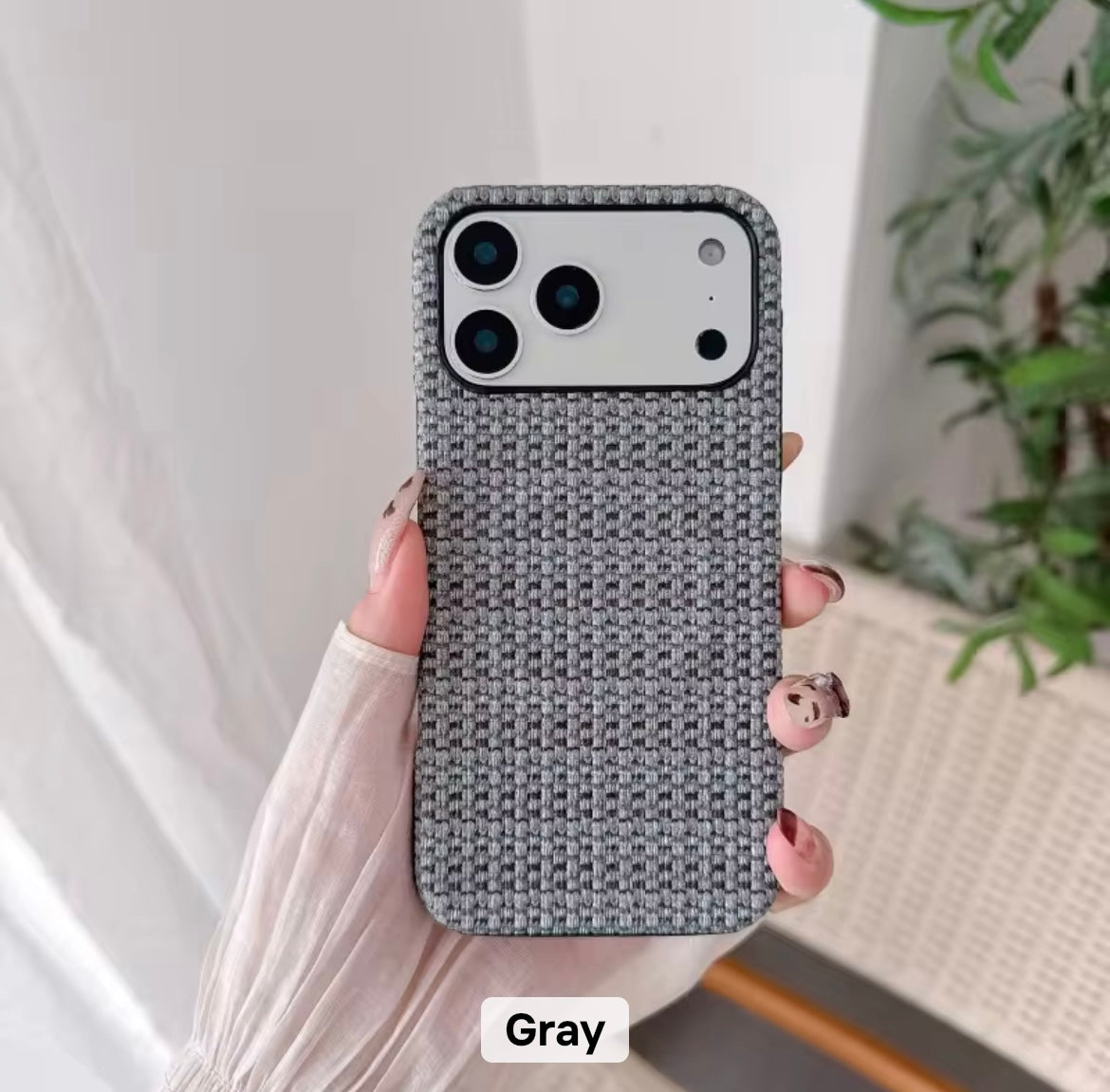 iPhone Magsafe Woven Fabric Pre-Order Magnetic Case