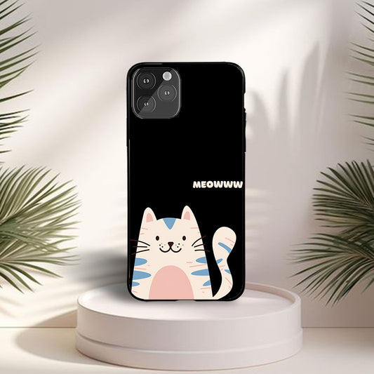 The Happy Ktty Custom Glossy Metal Bumper Case