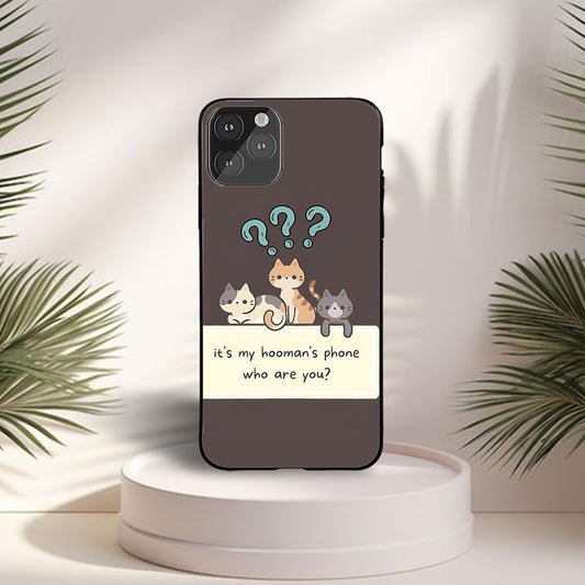 Curious Cats Custom Glossy Metal Bumper Case