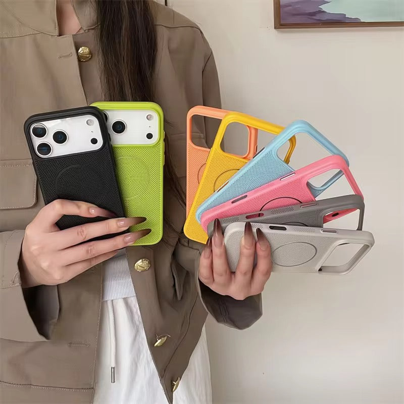 iPhone Mesh Cooling Hard Trending Pre-Order Magnetic Case