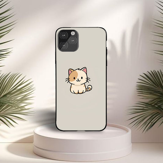 I Am Little Kitty Custom Glossy Metal Bumper Case