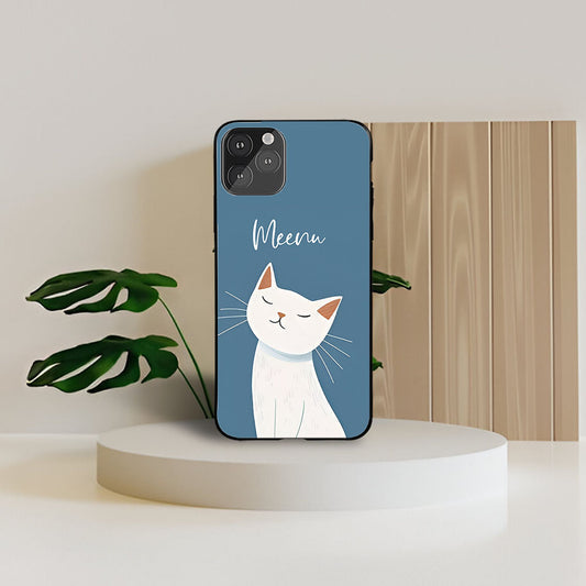 Mew Shell Kitty  Custom Glossy Metal Bumper Case